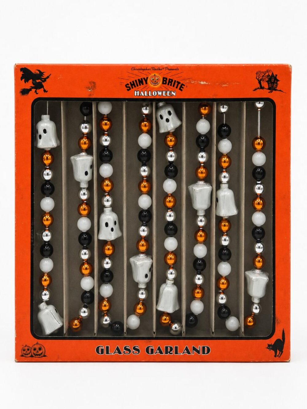 Christopher Radko Shiny Brite Halloween Glass Garland